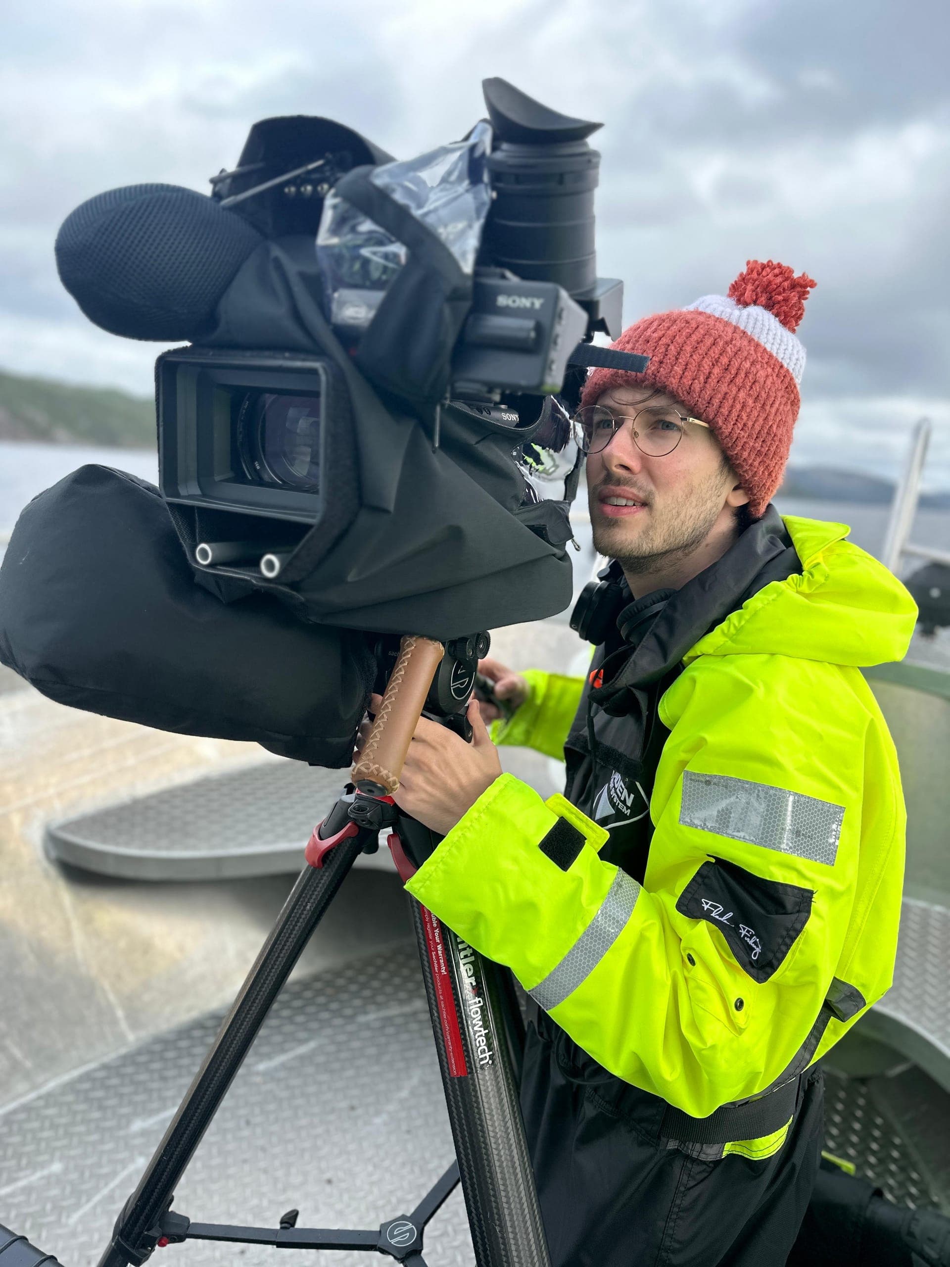 Paulus als camjo met camera